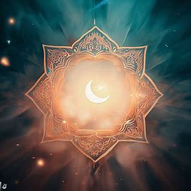 Create a stunning visual representation of the spirit of Ramadan, capturing the essence of this holy month through imagery. Image 4 of 4