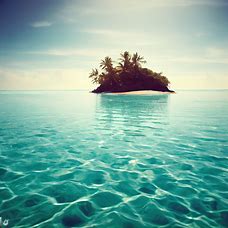 Picture a tropical island in the middle of a crystal clear sea