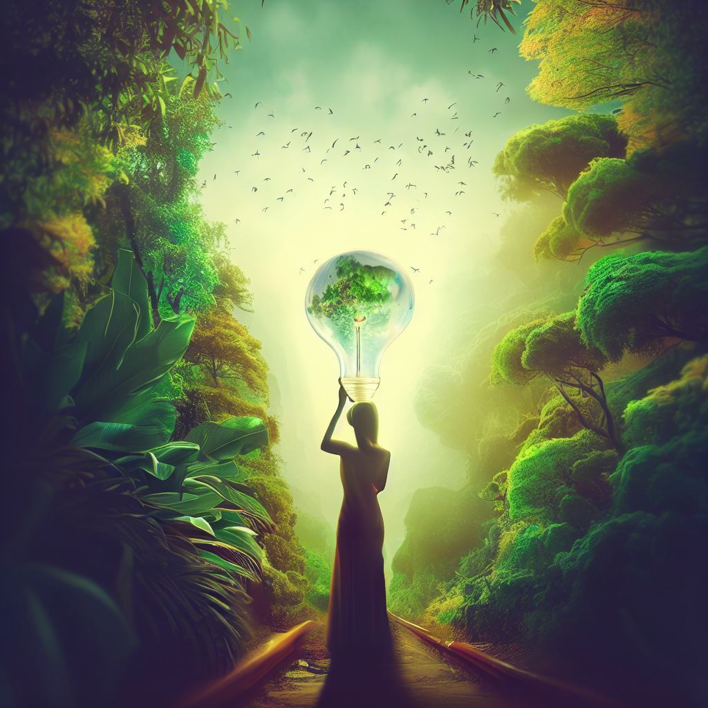 Imagine a world where technology and nature coexist harmoniously