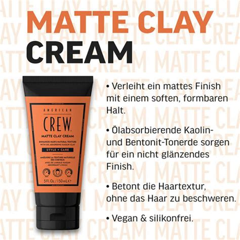 Buy American Crew Matte Clay Cream 150ml online | hair-shop.com