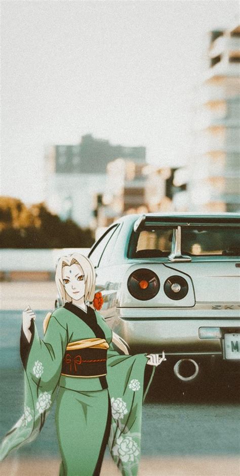 tsunade senju x r34 | Cute anime character, Best jdm cars, Touring car ...