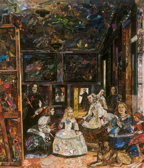 Vik Muniz, The Prado Museum (Las Meninas, after Diego Rodríguez de ...