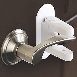 Buy kunya Baby Child Proof Safety Door Handle Locks Latches Suitable ...