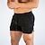 Men's Athletic Shorts Running Shorts Gym Shorts Drawstring Side Pockets ...