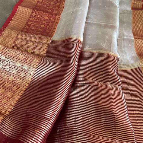 Buy Organza Saree Online In India - Etsy India