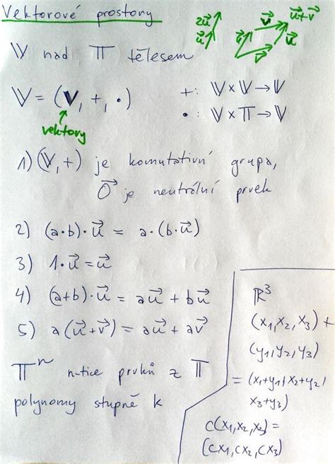 Lineární algebra - OrgPad