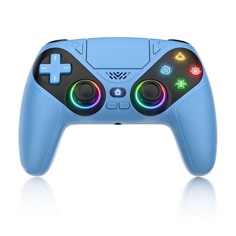 Dinosoo RGB Wireless Controller for PS5/PlayStation 5 PC, Bluetooth Controller with Dynamic ...