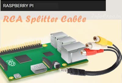 Raspberry Pi 2 Model B,B+ : Audio-RCA Splitter for Video-Audio Seperate ...