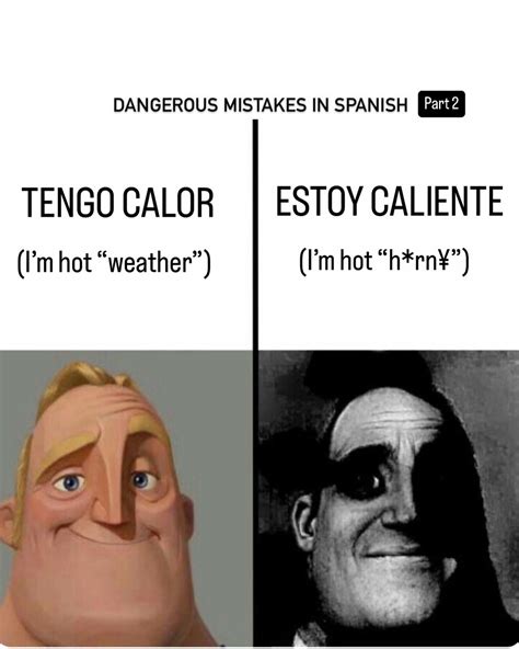 Javier Benavides - Spanish Teacher on Instagram: "Be carerul 😅 follow me for more Spanish ️" en ...