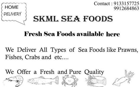 Sea foods in vizag, Visakhapatnam