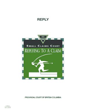 Fillable Online ag gov bc Reply - ag gov bc Fax Email Print - pdfFiller