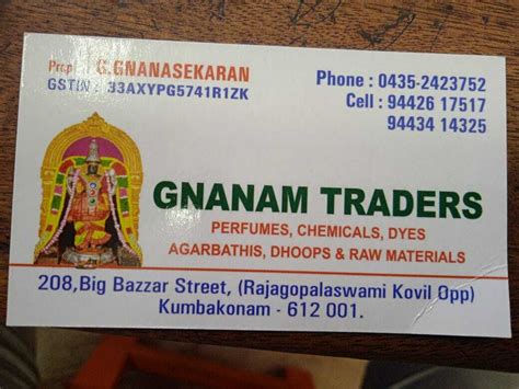 Gnanam & Sons in Anna Nagar, Kumbakonam - Best Agarbatti Wholesalers in ...