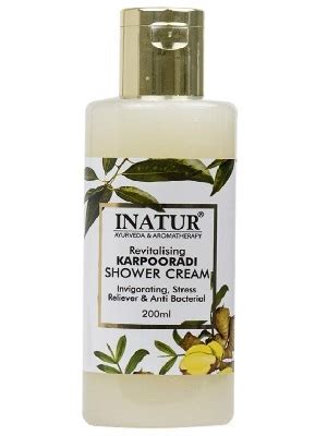 Buy INATUR Karpooradi Shower Cream, Anti Bacterial, Invigorating ...