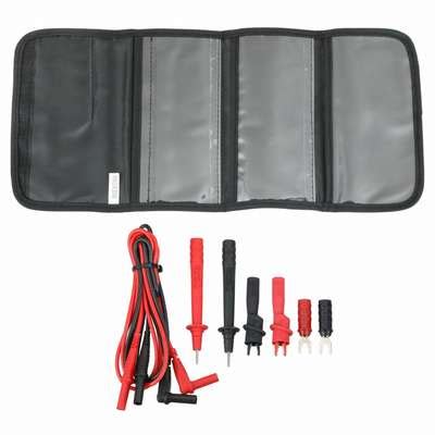 934889-2 Modular Test Lead Kit: Alligator Clips/Probe/Spade Lugs, 3 1/3 ...