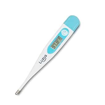 Luxus LP-105 Digital Thermometer LCD Display, Underarm and Oral Use ...