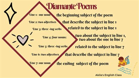 5 Minute Activities - Diamante Poems