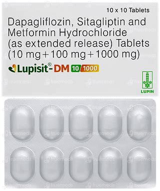 Lupisit Dm 10/1000 Tablet: Uses, Side Effects, Price & Substitutes