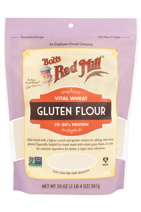 Vital Wheat Gluten Flour 567g (Bob's Red Mill) | Healthy Supplies