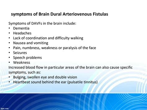 SOLUTION: Dural arteriovenous fistula updated - Studypool