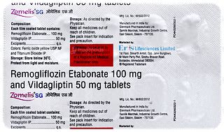Zomelis Sg 10050 Mg Tablet 10 - Uses, Side Effects, Dosage, Price ...