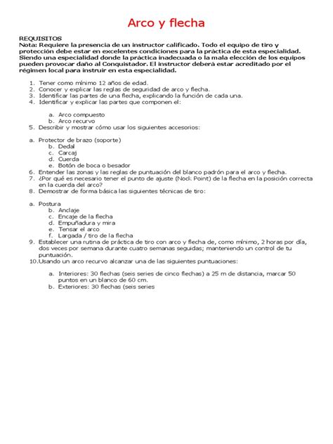 La mecánica del arco y la flecha