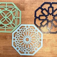 Buy Panels Collection 5, Floral Pattern, Vector Files, for Laser Cut ...