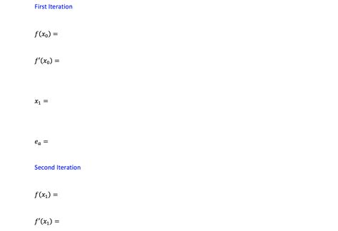 Image result for Newton-Raphson Method 2 Iterations