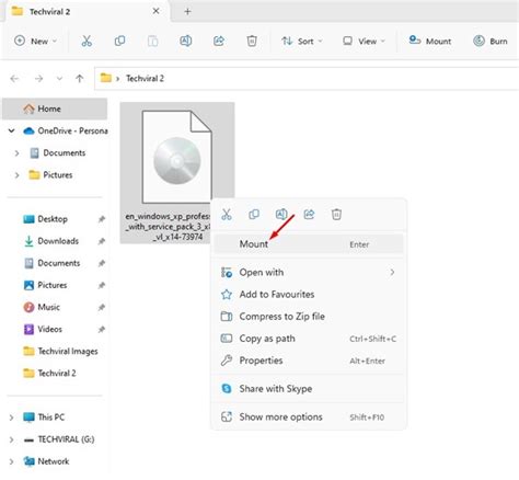 Image result for Open ISO File Windows XP