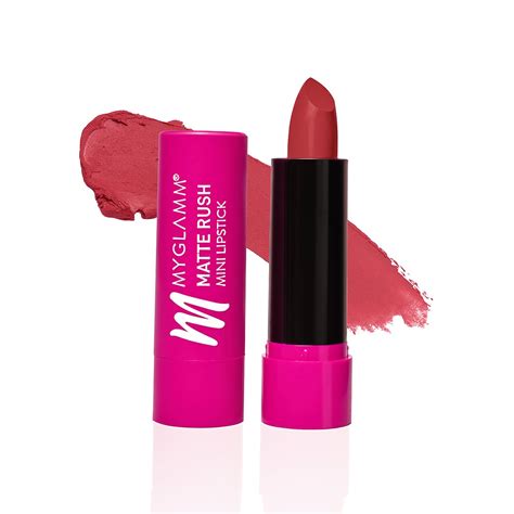 Buy MyGlamm Matte Rush Mini Lipstick - Bold In Ibiza (Neon Pink Shade ...