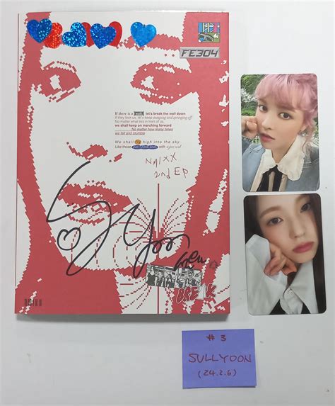 NMIXX "Fe3O4: Break" - Hand Autographed(Signed) Album [24.2.6] - – HALLYUSUPERSTORE