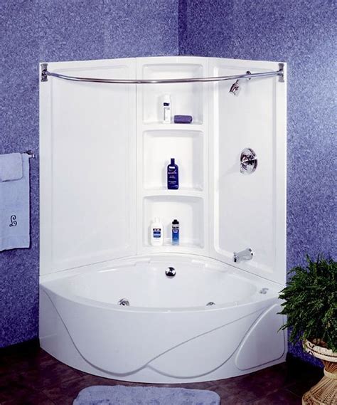 Corner Shower Tub Combo: The Perfect Solution For Small Bathrooms ...