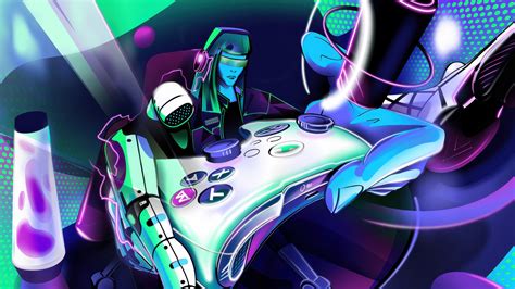 Xbox Wallpaper 4K, Gamer, Gaming console