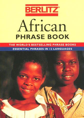 Buy Berlitz African Phrase Book and Dictionary (Berlitz Phrasebooks ...