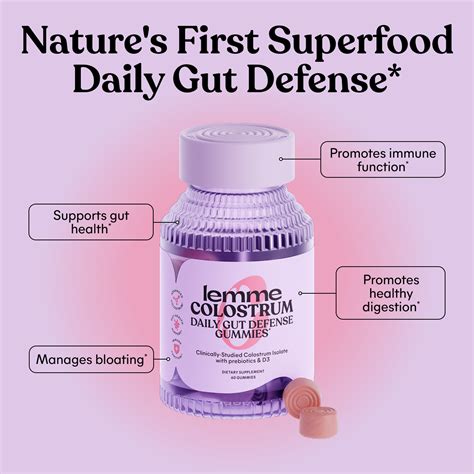 Lemme Colostrum Gummies | lemmelive