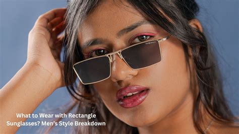 Style Rectangle Sunglasses Right: Men’s Outfit Ideas