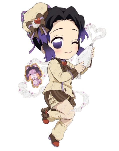 kocho Shinobu png in 2025 | Chibi, Anime character drawing, Anime chibi