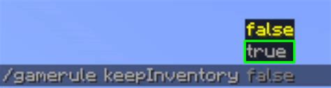Image result for How to Turn On Keep Inventory Minecraft Java