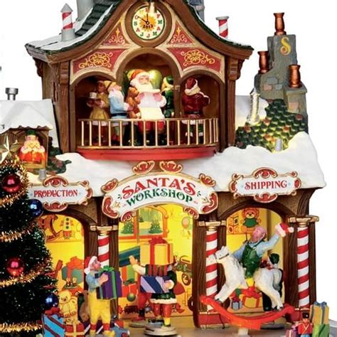 Lemax Christmas Village Santa's Workshop - Christmas Village Model ...