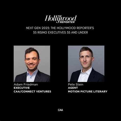 Creative Artists Agency on LinkedIn: Congratulations to our colleagues, Adam Friedman and Pete ...