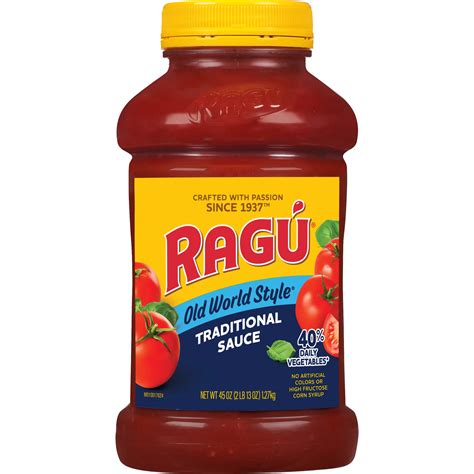 Ragu Old World Style Traditional Sauce - Shop Pasta sauces at H-E-B