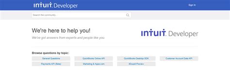 Image result for Intuit Developer Account
