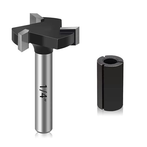 CNC Surfacing Router Bits, 1/4“ Shank 1” Cutting Diameter Dado and ...