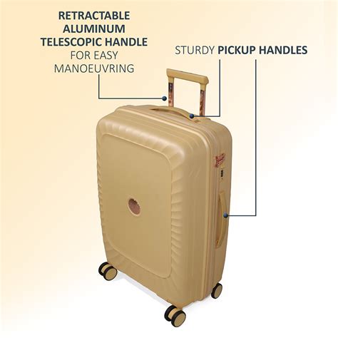 Sicily Polypropylene Cabin Luggage Trolley Bag | ROMEING