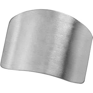 Buy DEVZA Stainless Steel Metal Finger Guard Protector Hand Guard Knife ...
