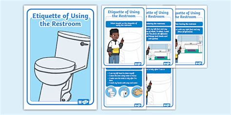 Etiquette of Using the Restroom
