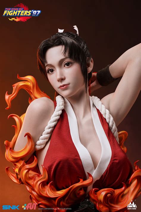Queen Studios: The King of Fighters '97 - Mai Shiranui Life-Size Bust ...