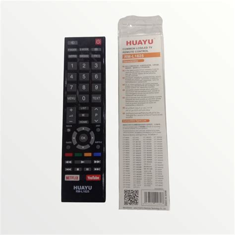 Toshiba LCD/LED TV Remote Control with Netflix & YouTube Shortcut – Co ...