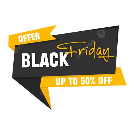 Black Friday Sale Discount Offer Sticker Tag Design Vector, Black ...