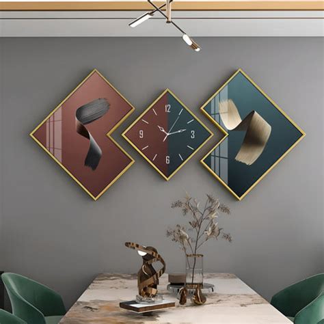 Buy Black & White Stripes Premium Acrylic Wall Clock Online @ Best ...