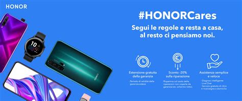 HONOR offre 20% di sconto per le riparazioni fuori garanzia